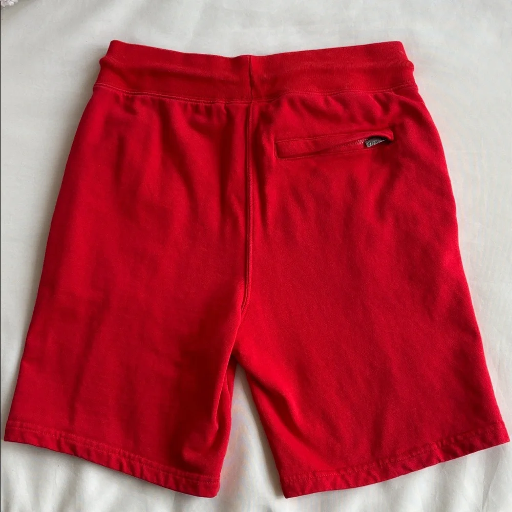 Psycho Bunny Boys Santa Fe sweat shorts red spice age 14-16